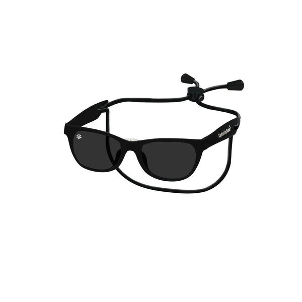 John Lennon sunglasses round, Super Small, Black Frame and Black Gray  Lenses ｜Framesfashion
